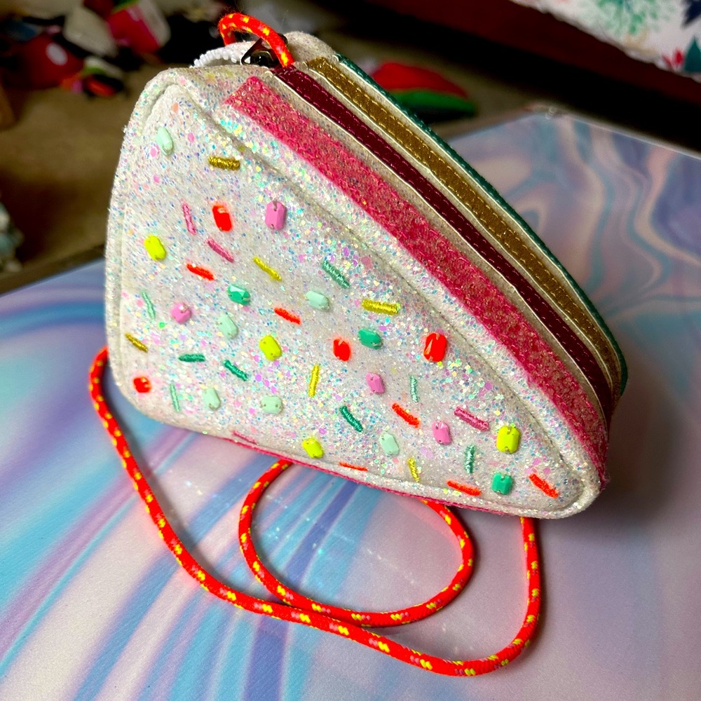 Crewcuts Glitter Cake Purse